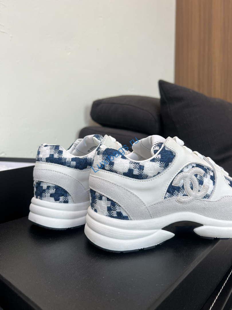 Chanel G45077 Women's Trainer Wool Sneaker C912468 | chanel g45077 womens 24b trainer wool sneaker c912467 013