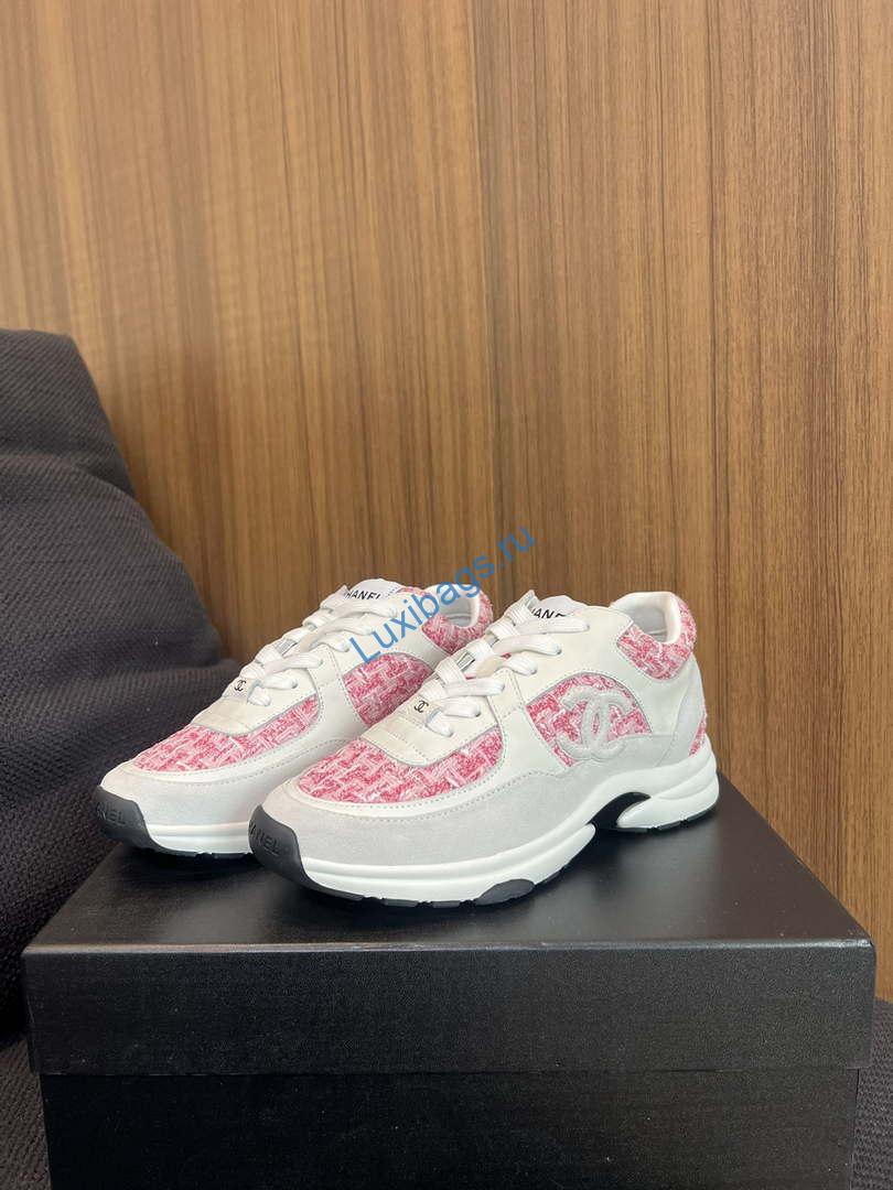 Chanel G45077 Women's Trainer Wool Sneaker C912469 | chanel g45077 womens 24b trainer wool sneaker c912467 022