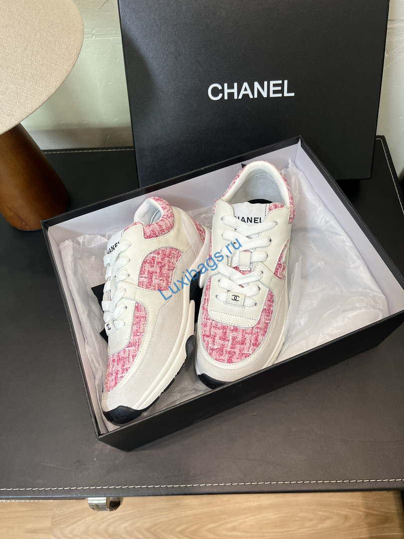 Chanel G45077 Women's Trainer Wool Sneaker C912469 | chanel g45077 womens 24b trainer wool sneaker c912467 023