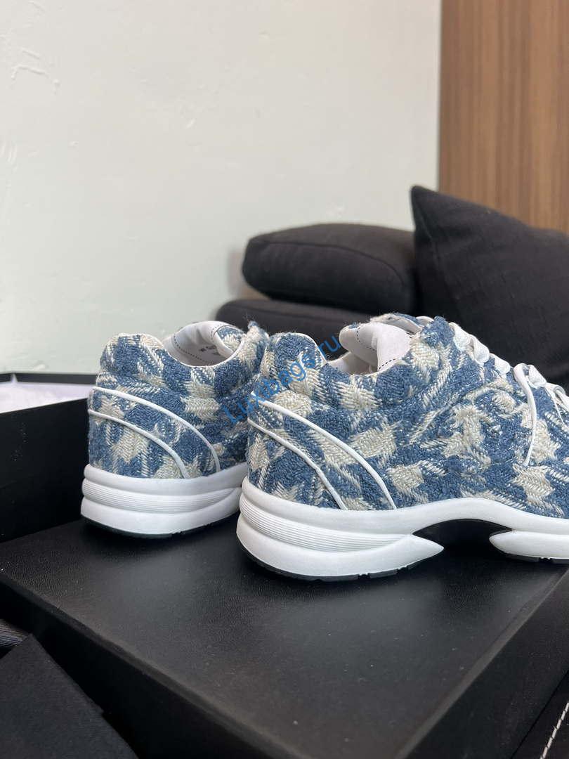 Chanel G45077 Women's Trainer Wool Sneaker C912472 | chanel g45077 womens 24b trainer wool sneaker c912467 050
