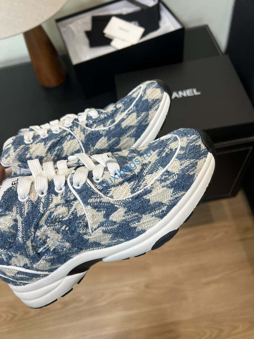 Chanel G45077 Women's Trainer Wool Sneaker C912472 | chanel g45077 womens 24b trainer wool sneaker c912467 051