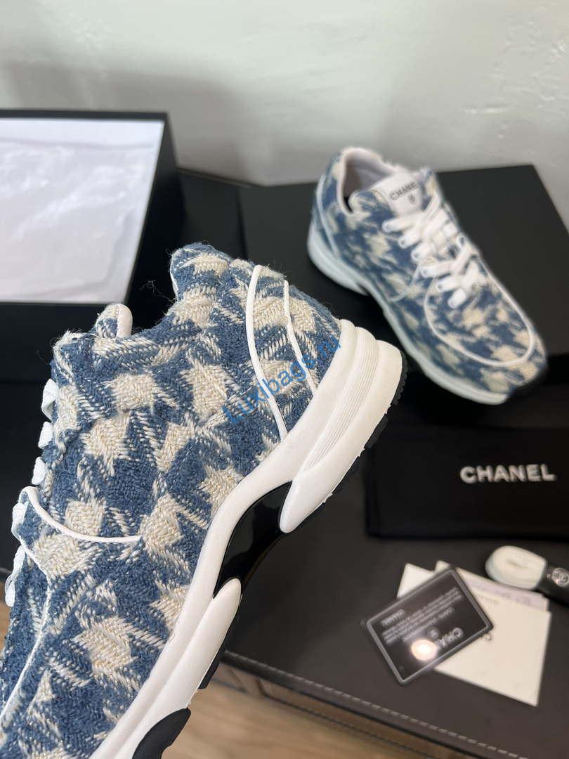 Chanel G45077 Women's Trainer Wool Sneaker C912472 | chanel g45077 womens 24b trainer wool sneaker c912467 052