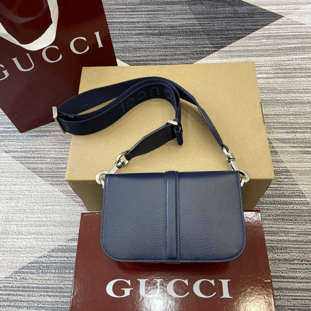 Gucci 795213 GG Super Mini Bag Dark Blue | gucci 795213 gg super mini bag dark blue 2