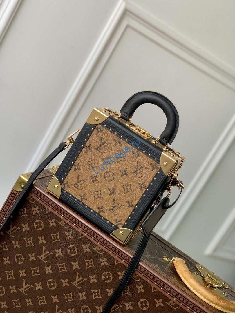 LV M11206 Louis Vuitton Mini Square Trunk Dalmatien Black | lv m11206 louis vuitton mini square trunk dalmatien black 3