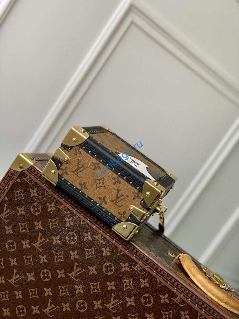 LV M11206 Louis Vuitton Mini Square Trunk Dalmatien Black | lv m11206 louis vuitton mini square trunk dalmatien black 4