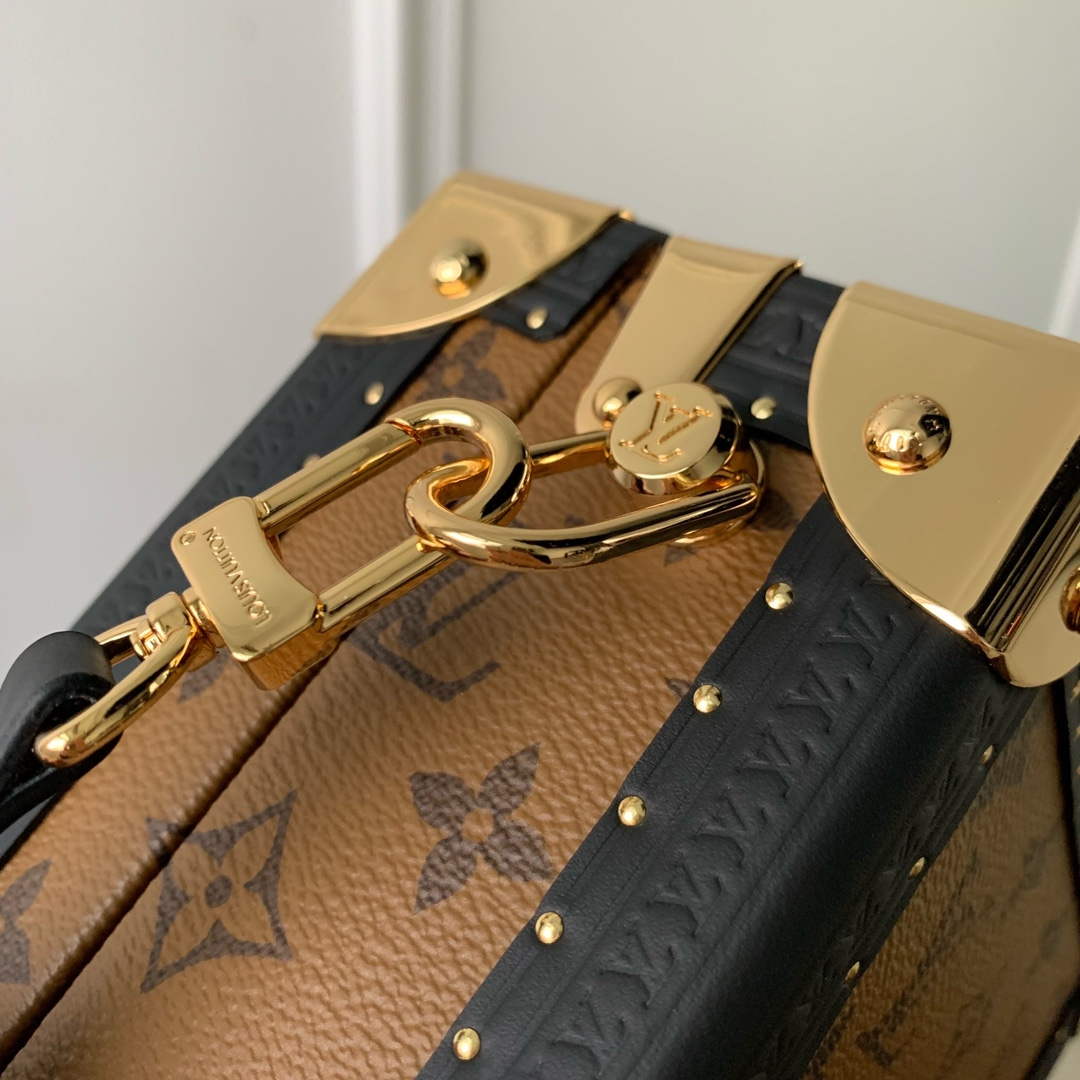 LV M11206 Louis Vuitton Mini Square Trunk Dalmatien Black | lv m11206 louis vuitton mini square trunk dalmatien black 6