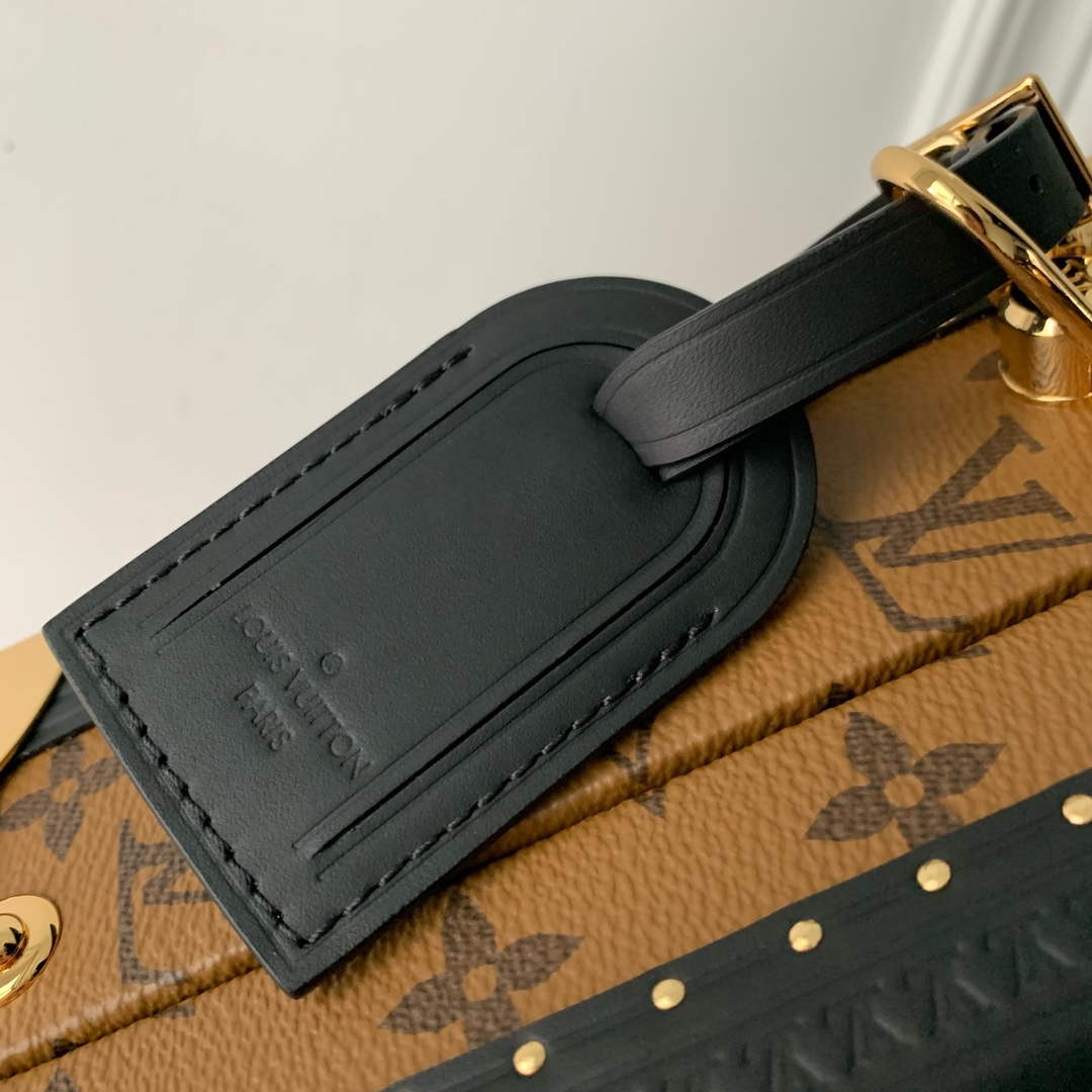 LV M11206 Louis Vuitton Mini Square Trunk Dalmatien Black | lv m11206 louis vuitton mini square trunk dalmatien black 7