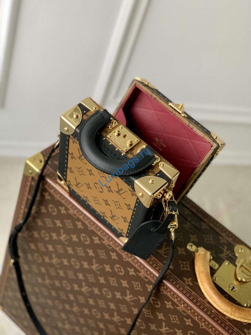 LV M11206 Louis Vuitton Mini Square Trunk Dalmatien Black | lv m11206 louis vuitton mini square trunk dalmatien black 9