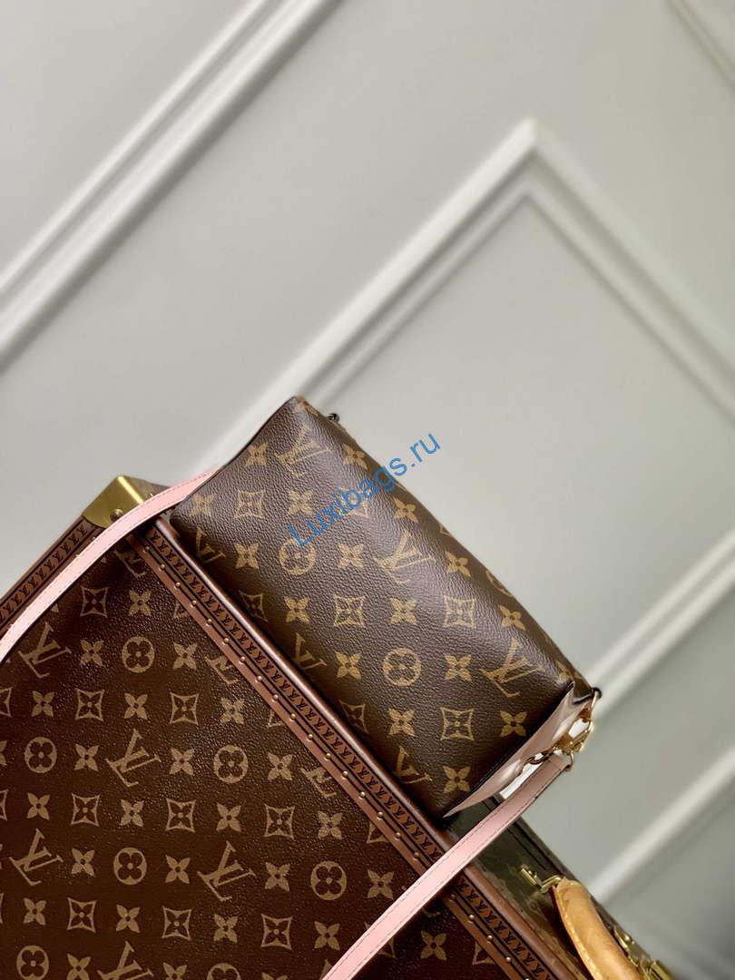 LV M11303 Louis Vuitton Bloom Pouch Bag Rose Jasmin Pink | lv m11303 louis vuitton bloom pouch bag rose jasmin pink 4