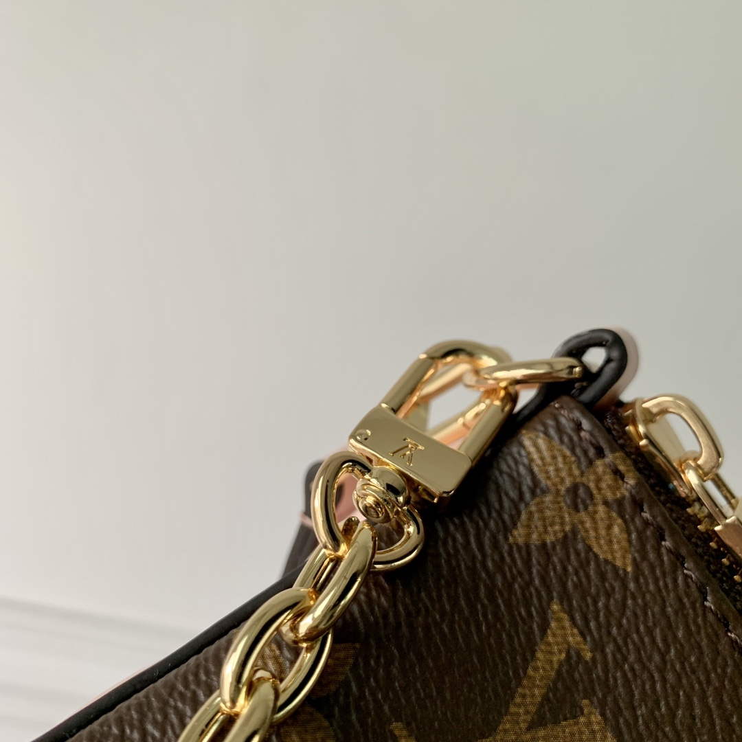 LV M11303 Louis Vuitton Bloom Pouch Bag Rose Jasmin Pink | lv m11303 louis vuitton bloom pouch bag rose jasmin pink 5