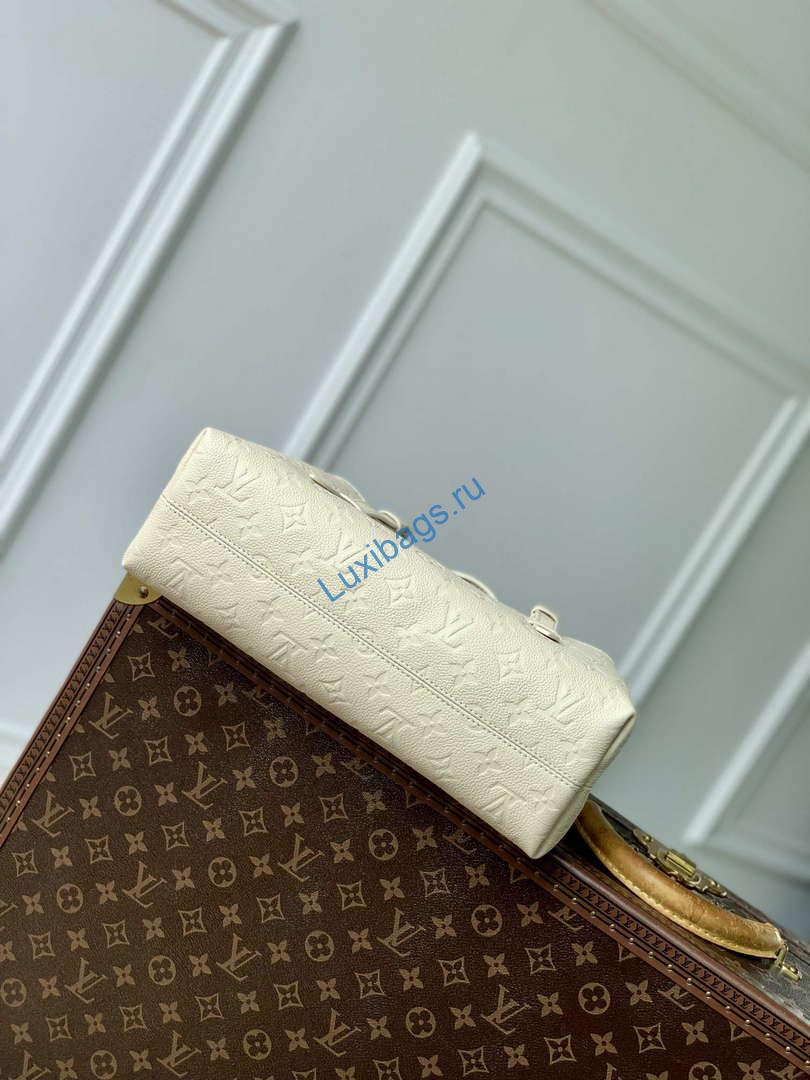 LV M11394 Louis Vuitton Babylone Tote MM Bag Cream | lv m11394 louis vuitton babylone tote mm bag white 4
