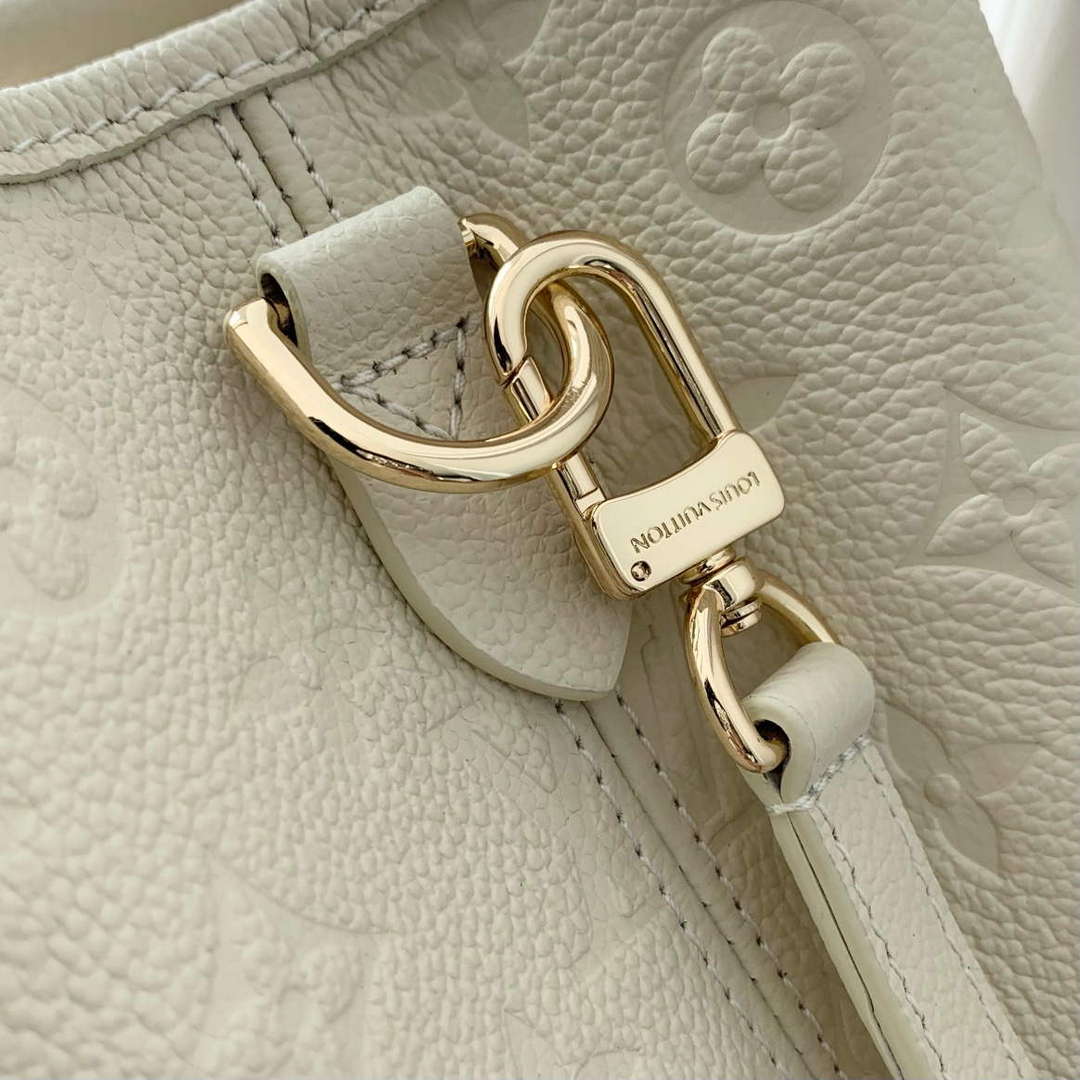 LV M11394 Louis Vuitton Babylone Tote MM Bag Cream | lv m11394 louis vuitton babylone tote mm bag white 7