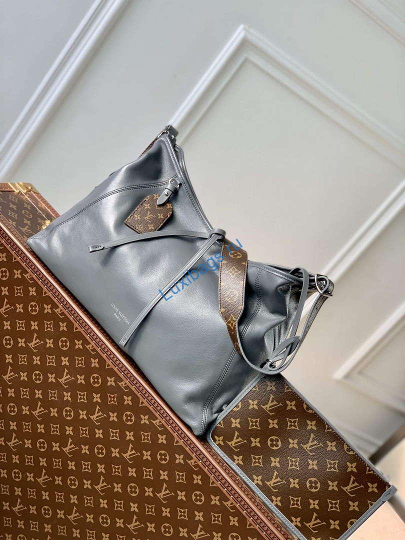 LV M12583 Louis Vuitton CarryAll Dark MM Bag Trianon Gray