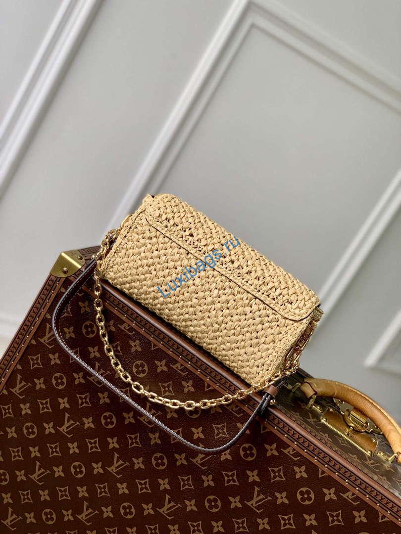 LV M25030 Louis Vuitton Twist West Bag Natural/Tan | lv m25030 louis vuitton twist west bag natural tan 3