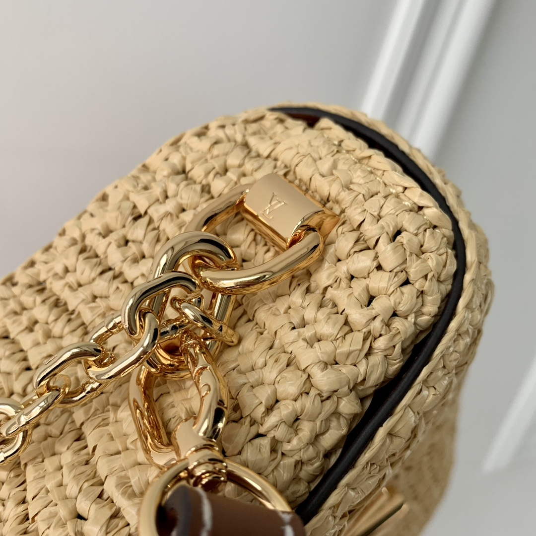 LV M25030 Louis Vuitton Twist West Bag Natural/Tan | lv m25030 louis vuitton twist west bag natural tan 6