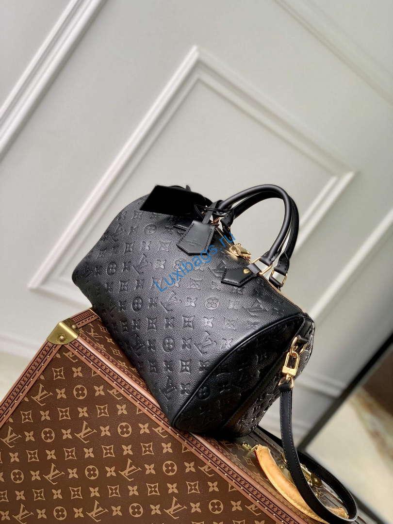 LV M47186 Louis Vuitton Speedy Soft 30 Handbag Black | lv m47186 louis vuitton speedy soft 30 handbag black 2