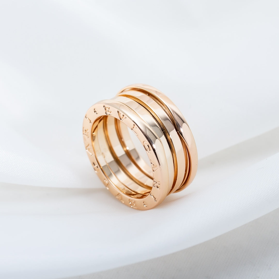 Bulgari B.zero1 four-band ring in rose gold B5801241