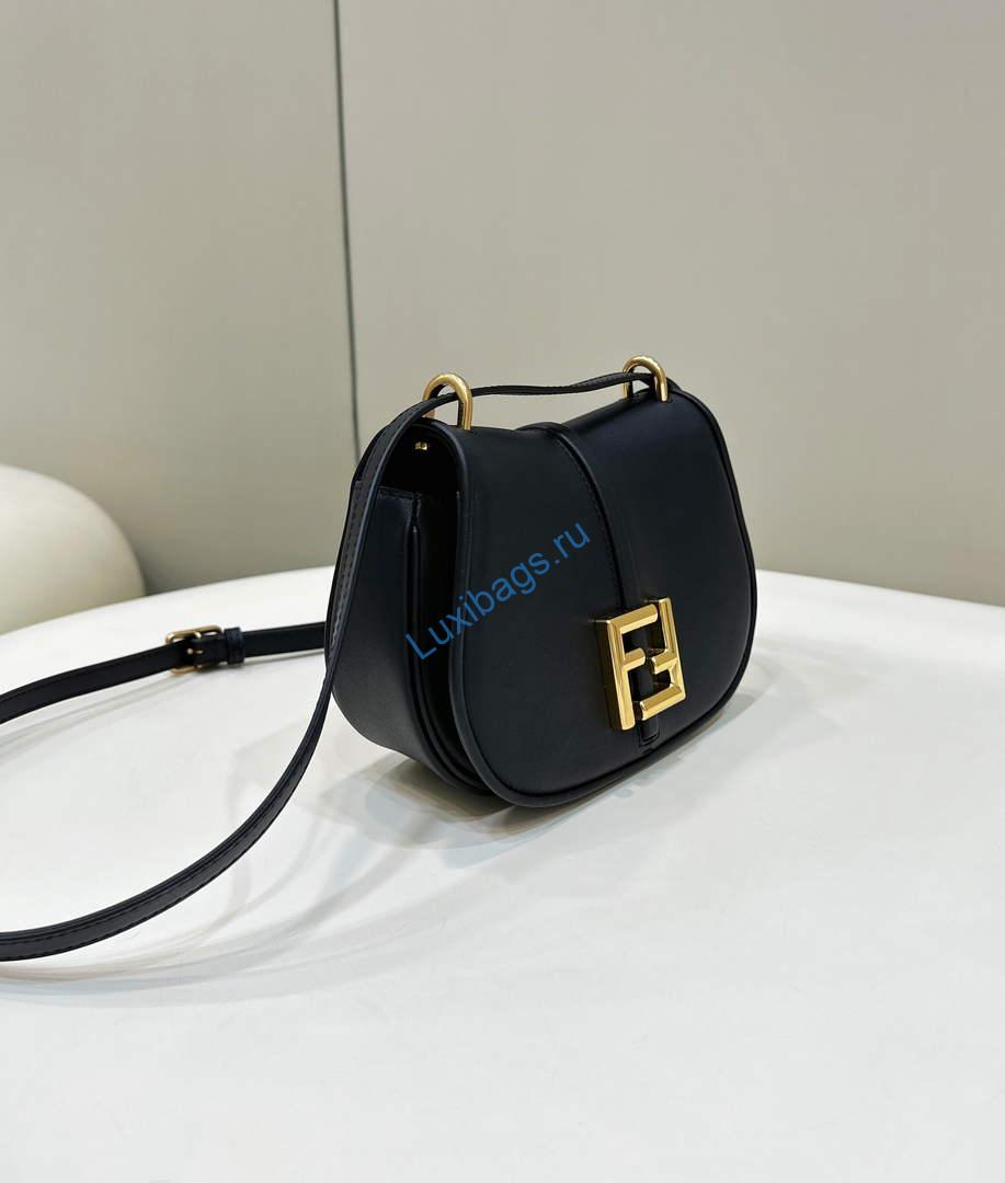 Fendi 8BS082 C'mon Mini Black Leather Bag | fendi 8bs082 cmon mini black leather bag 4 fendi 8bs082 cmon mini black leather bag 4