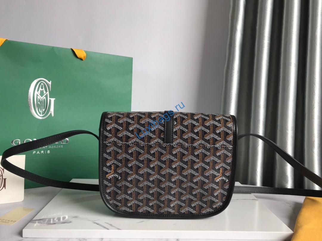 Goyard BELVE3PMLTY01CG01P Belvédère small bag Black | goyard belve3pmlty01cg01p belvedere small bag black 2 goyard belve3pmlty01cg01p belvedere small bag black 2