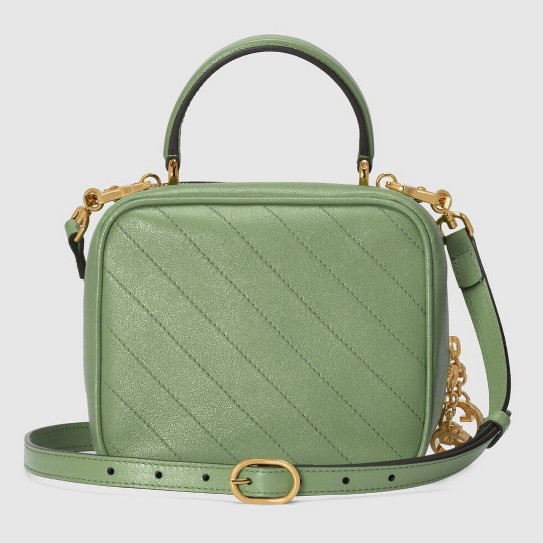 Gucci 744434 Gucci Blondie top handle bag Light green leather | gucci 744434 gucci blondie top handle bag light green leather 5 gucci 744434 gucci blondie top handle bag light green leather 5