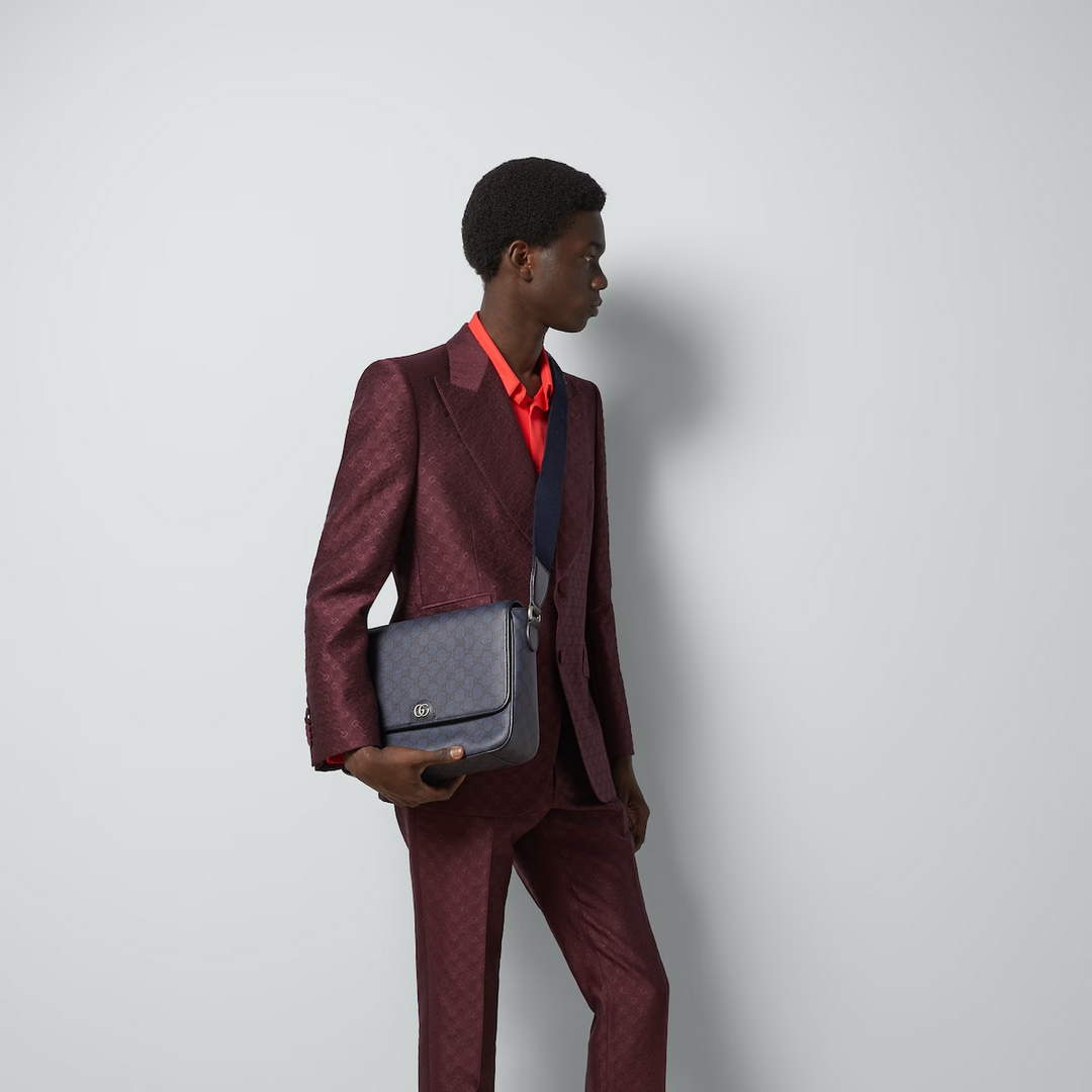 Gucci ‎‎761741 Ophidia Medium Messenger Bag Blue | gucci 761741 ophidia medium messenger bag blue 2 gucci 761741 ophidia medium messenger bag blue 2
