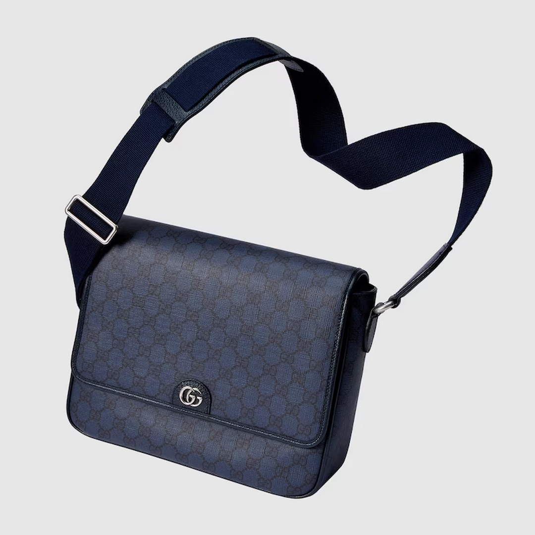 Gucci ‎‎761741 Ophidia Medium Messenger Bag Blue | gucci 761741 ophidia medium messenger bag blue 3 gucci 761741 ophidia medium messenger bag blue 3