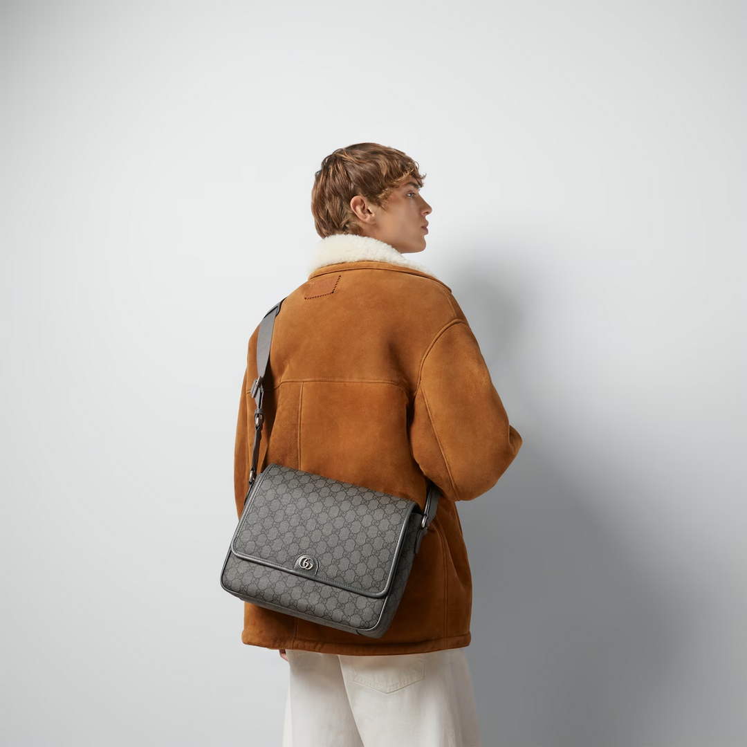 Gucci ‎‎761741 Ophidia Messenger Bag Grey | gucci 761741 ophidia messenger bag grey 11 gucci 761741 ophidia messenger bag grey 11