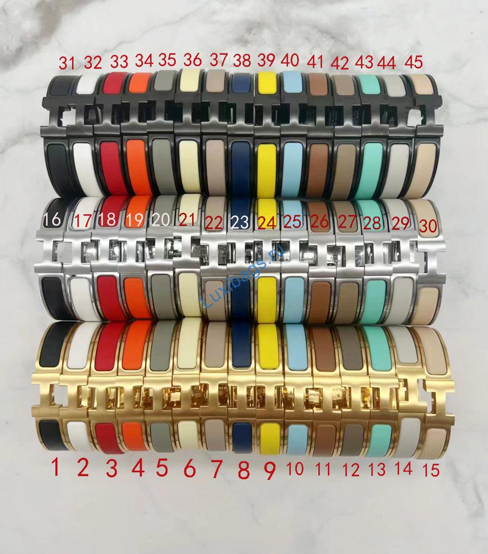 Hermes  Clic HH  Bracelet H703203  photo Color