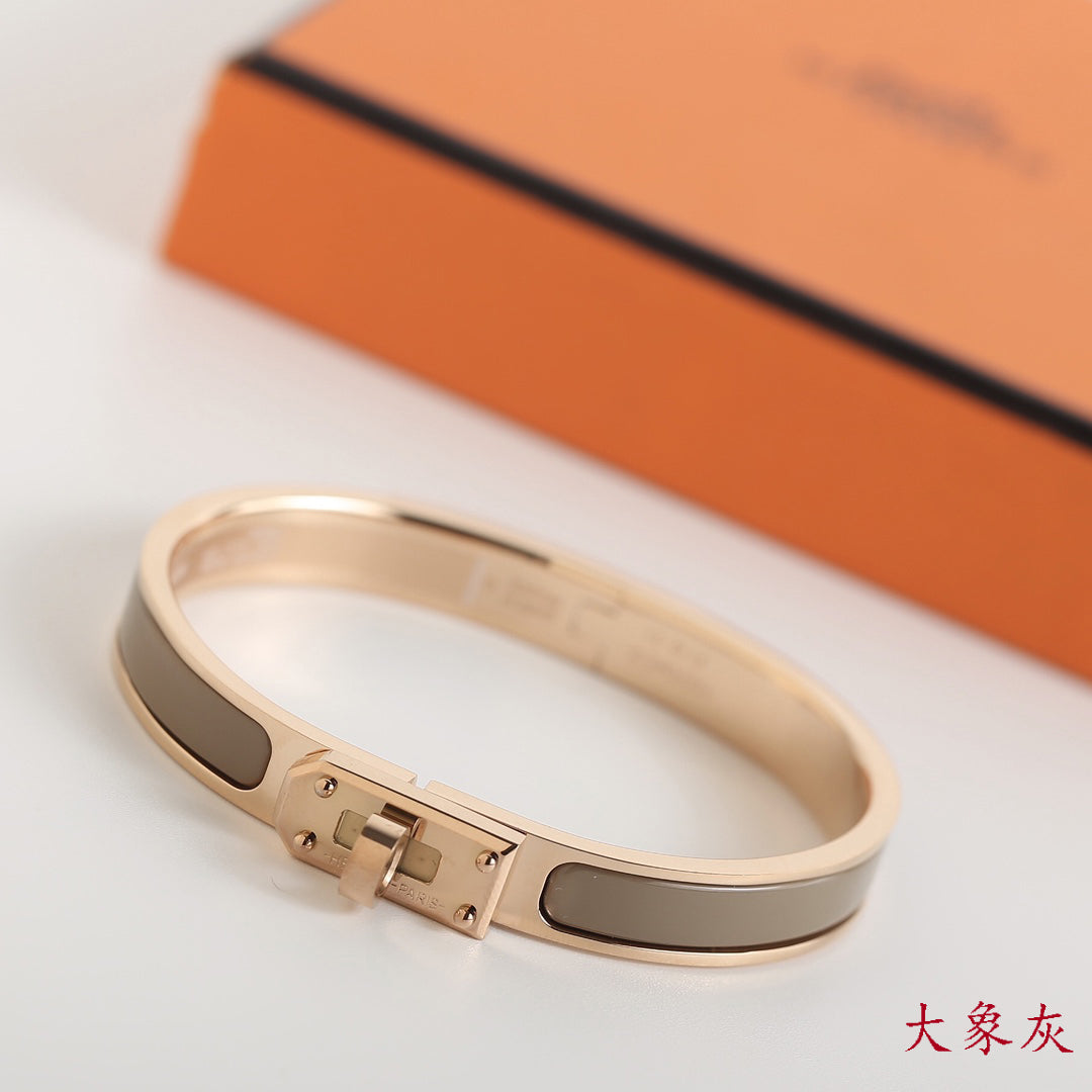 Hermes Mini Kelly bracelet  H812191 elephant gray