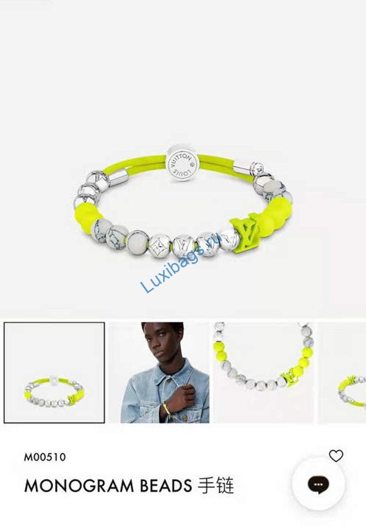 Louis Vuitton M00510 Monogram Beads Bracelet | louis vuitton m00510 monogram beads bracelet 4 louis vuitton m00510 monogram beads bracelet 4