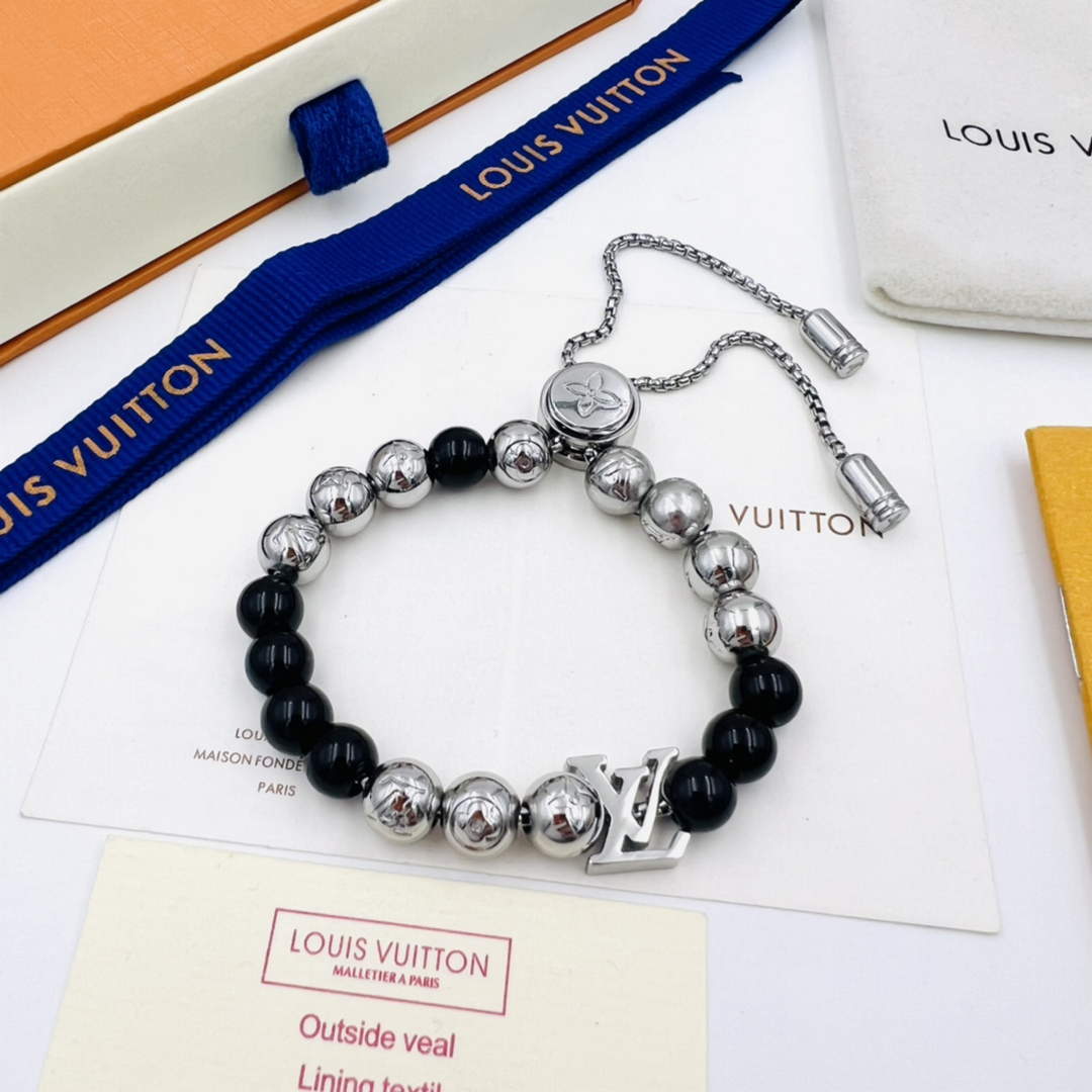Louis Vuitton M00512 Monogram Beads Bracelet | louis vuitton m00512 monogram beads bracelet 6 louis vuitton m00512 monogram beads bracelet 6