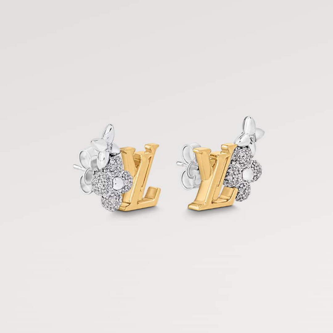 Louis Vuitton M01264 LV Gram Earrings Gold | louis vuitton m01264 lv gram earrings gold 8 louis vuitton m01264 lv gram earrings gold 8