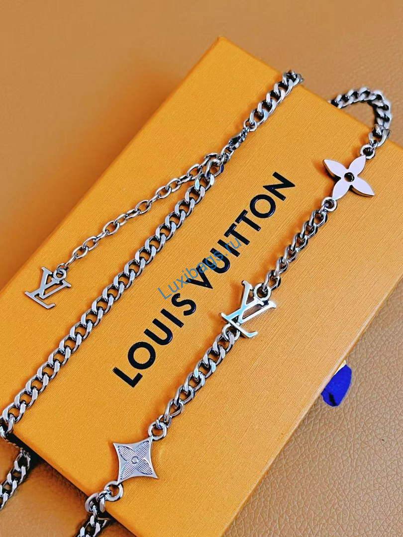 Louis Vuitton M01490 Monogram Row Necklace | louis vuitton m01490 monogram row necklace 4 louis vuitton m01490 monogram row necklace 4