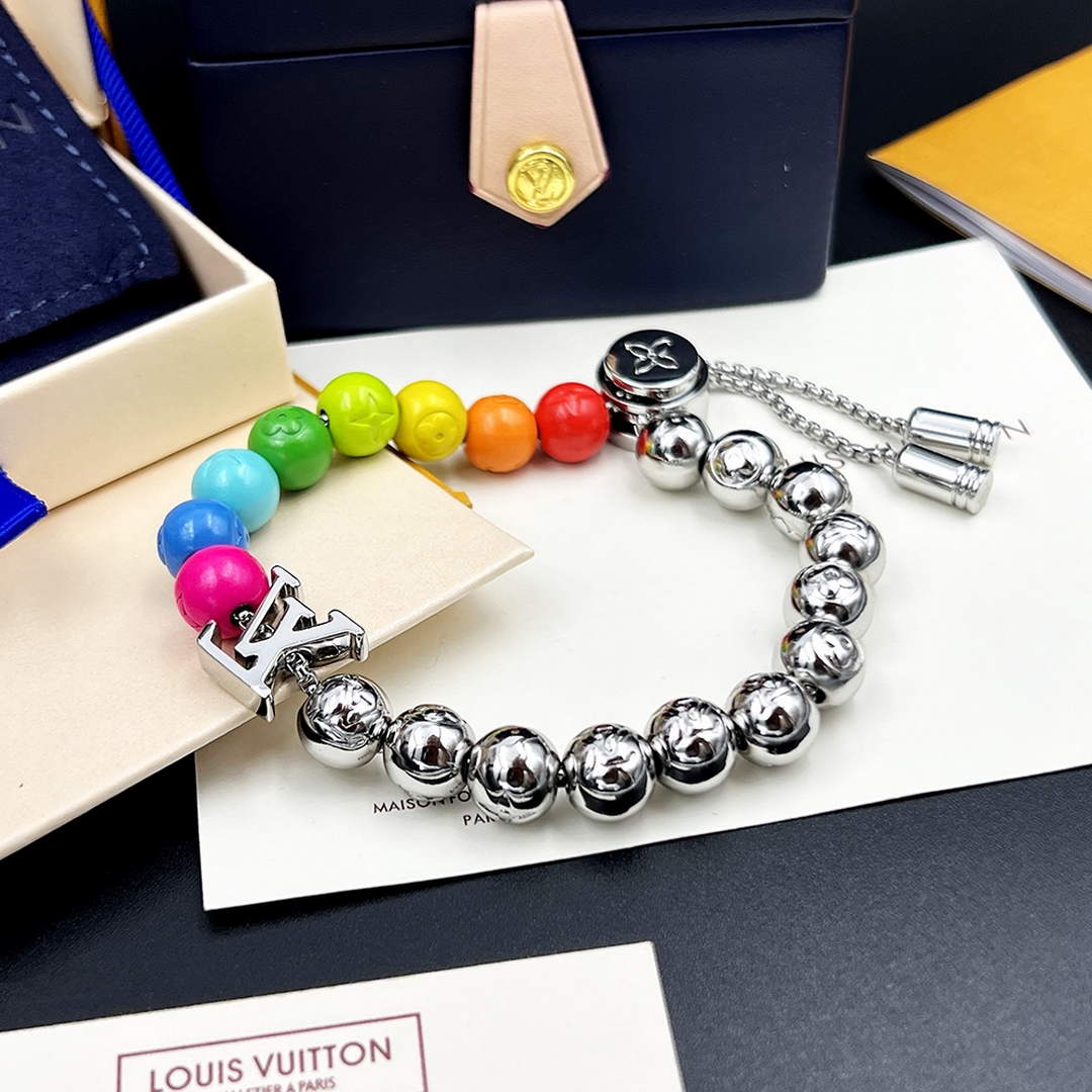 Louis Vuitton M0934A LV Beads Bracelet | louis vuitton m0934a lv beads bracelet 3 louis vuitton m0934a lv beads bracelet 3