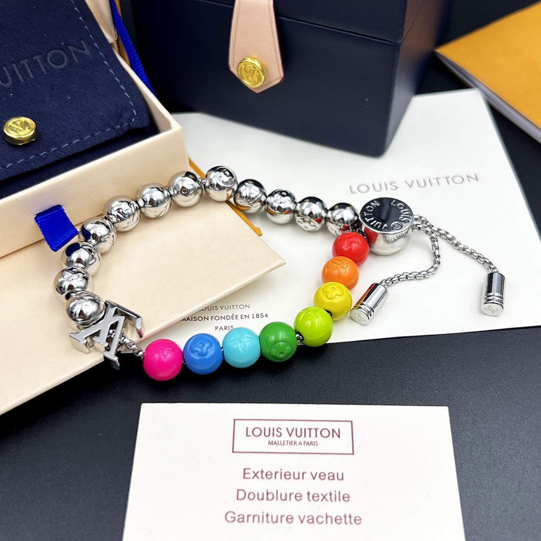 Louis Vuitton M0934A LV Beads Bracelet | louis vuitton m0934a lv beads bracelet 4 louis vuitton m0934a lv beads bracelet 4