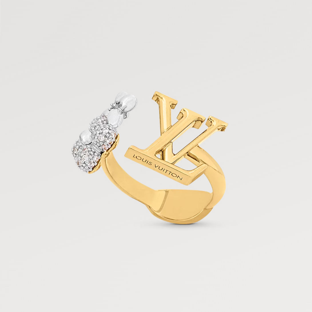 Louis Vuitton M1093M LV Gram Ring Gold | louis vuitton m1093m lv gram ring gold 2 louis vuitton m1093m lv gram ring gold 2