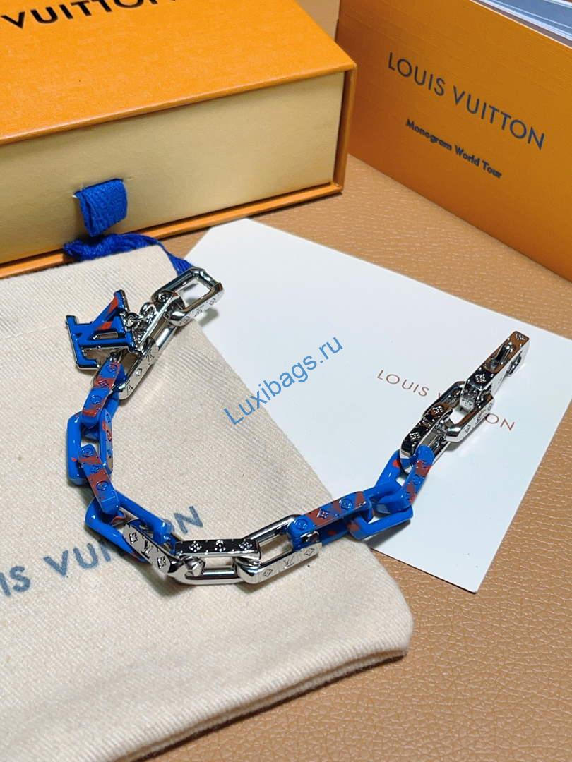 Louis Vuitton M1229M Monogram Chain Bracelet | louis vuitton m1229m monogram chain bracelet 4 louis vuitton m1229m monogram chain bracelet 4