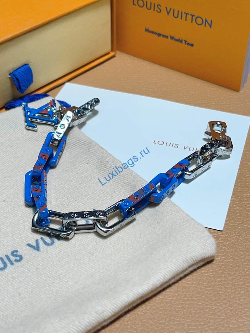 Louis Vuitton M1229M Monogram Chain Bracelet | louis vuitton m1229m monogram chain bracelet 6 louis vuitton m1229m monogram chain bracelet 6