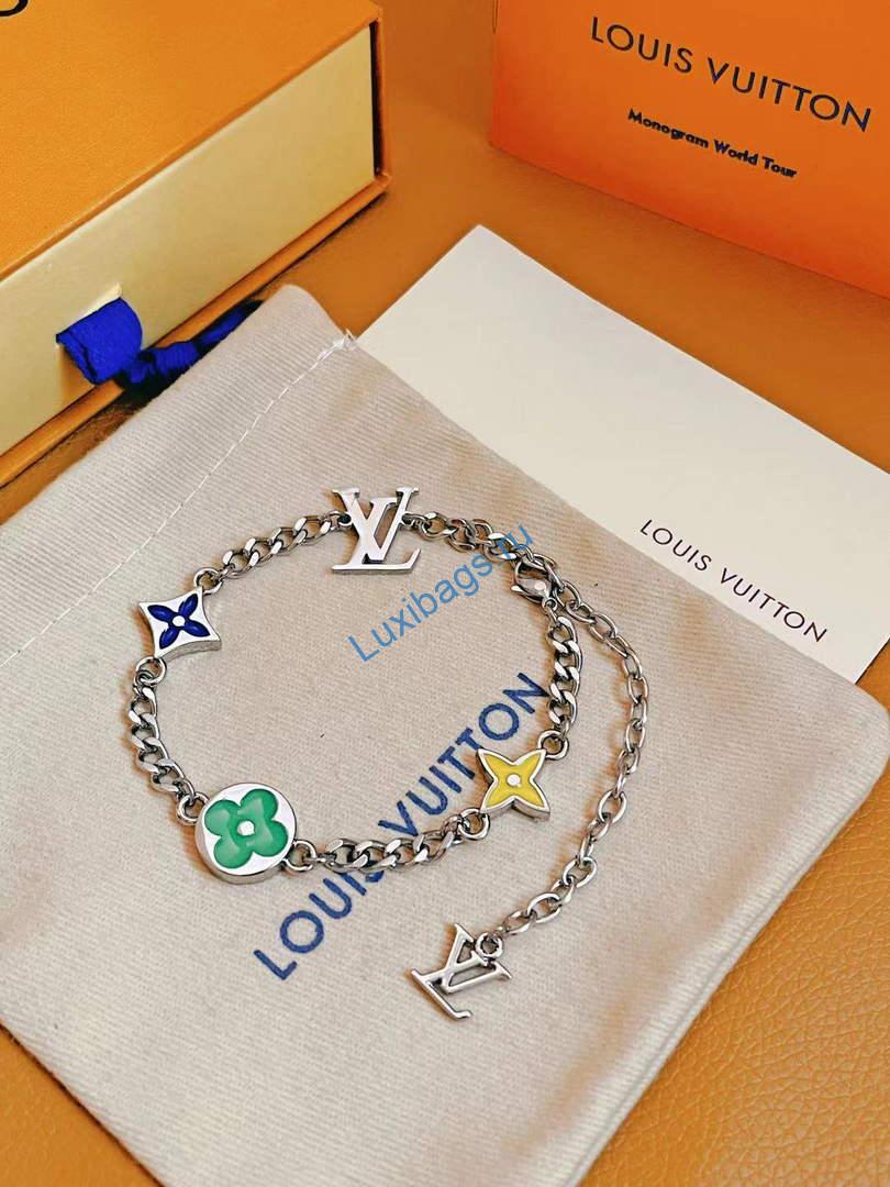 Louis Vuitton M1599A Monogram Row Bracelet blue | louis vuitton m1599a monogram row bracelet blue 3 louis vuitton m1599a monogram row bracelet blue 3