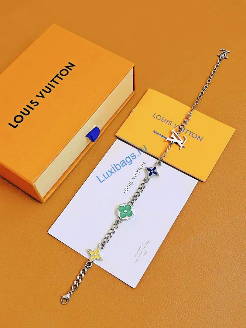 Louis Vuitton M1599A Monogram Row Bracelet blue | louis vuitton m1599a monogram row bracelet blue 4 louis vuitton m1599a monogram row bracelet blue 4