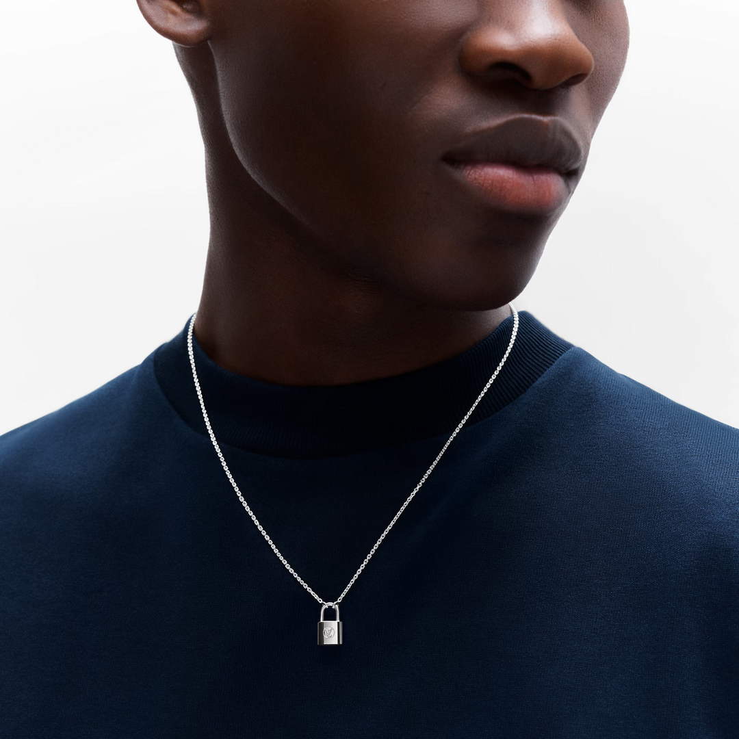 Louis Vuitton Q93559 Silver Lockit pendant | louis vuitton q93559 silver lockit pendant 5 louis vuitton q93559 silver lockit pendant 5