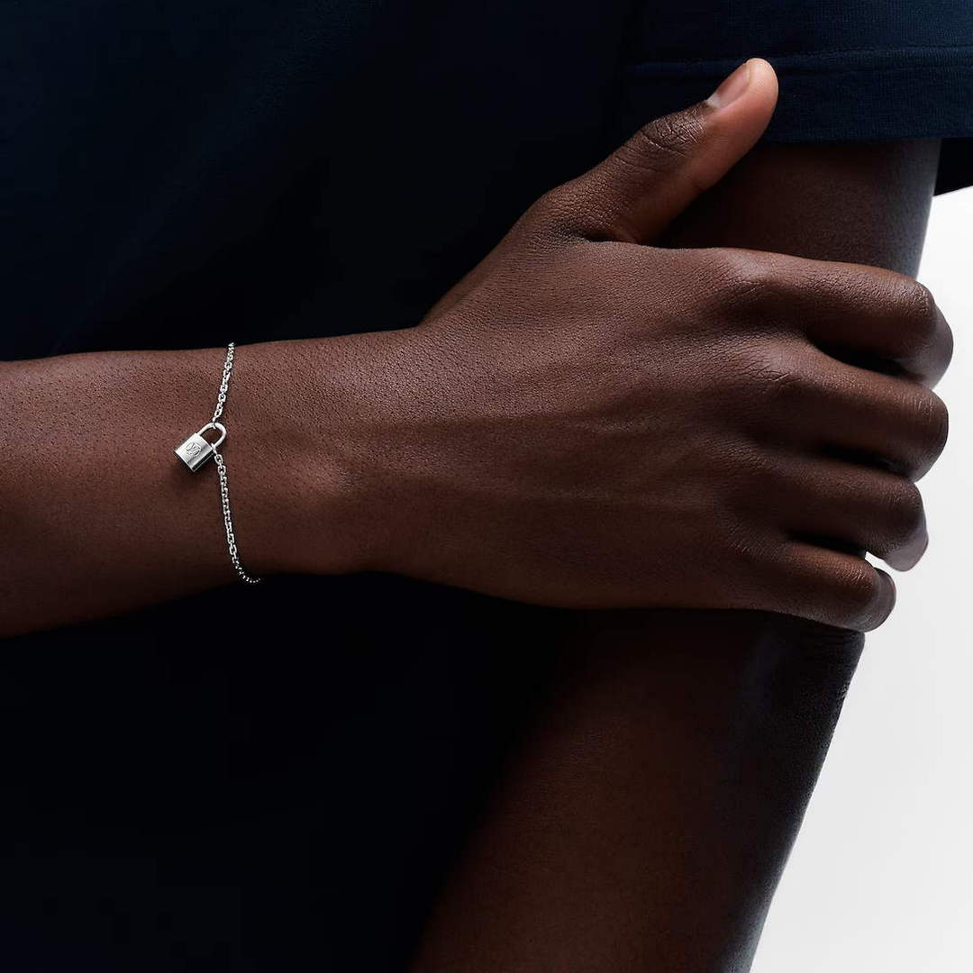 Louis Vuitton Q95450 Silver Lockit bracelet | louis vuitton q95450 silver lockit bracelet 4 louis vuitton q95450 silver lockit bracelet 4