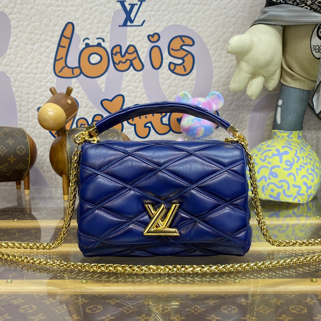 LV M23682 Louis Vuitton GO-14 MM Bag Bleu Marine | lv m23682 louis vuitton go 14 mm bag bleu marine 2 lv m23682 louis vuitton go 14 mm bag bleu marine 2