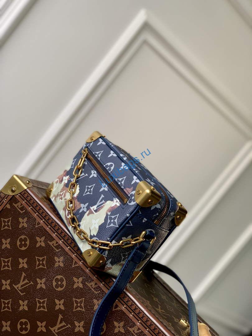 LV M23731 Louis Vuitton Mini Soft Trunk Bag Ink Blue | lv m23731 louis vuitton mini soft trunk bag ink blue 3 lv m23731 louis vuitton mini soft trunk bag ink blue 3
