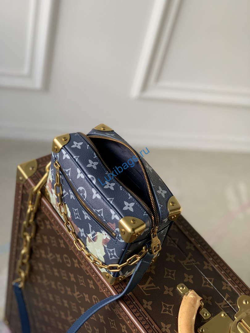 LV M23731 Louis Vuitton Mini Soft Trunk Bag Ink Blue | lv m23731 louis vuitton mini soft trunk bag ink blue 7 lv m23731 louis vuitton mini soft trunk bag ink blue 7