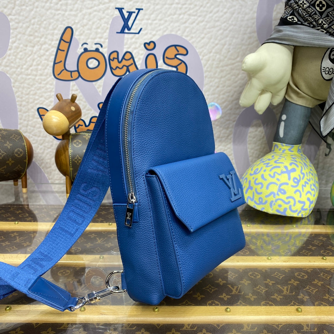 LV M23765 Louis Vuitton Pilot Slingbag Dark Blue | lv m23765 louis vuitton pilot slingbag dark blue 2 lv m23765 louis vuitton pilot slingbag dark blue 2
