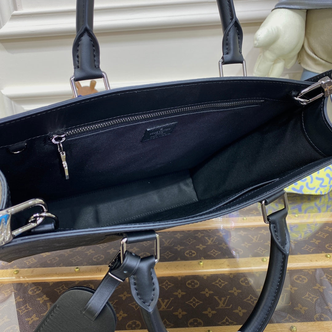 LV M46452 Louis Vuitton Sac Plat Bag Monogram Eclipse coated canvas | lv m46452 louis vuitton sac plat bag monogram eclipse coated canvas 10 lv m46452 louis vuitton sac plat bag monogram eclipse coated canvas 10
