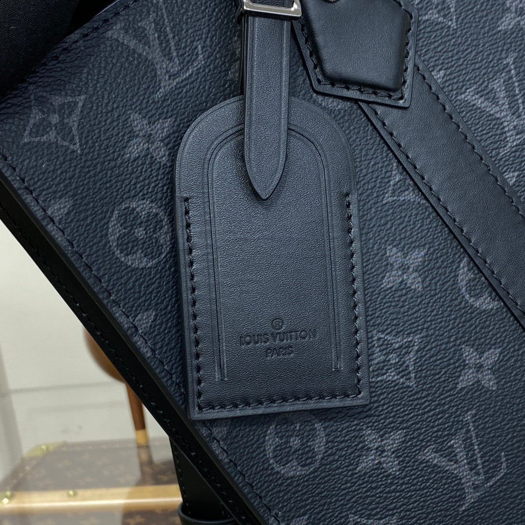 LV M46452 Louis Vuitton Sac Plat Bag Monogram Eclipse coated canvas | lv m46452 louis vuitton sac plat bag monogram eclipse coated canvas 5 lv m46452 louis vuitton sac plat bag monogram eclipse coated canvas 5