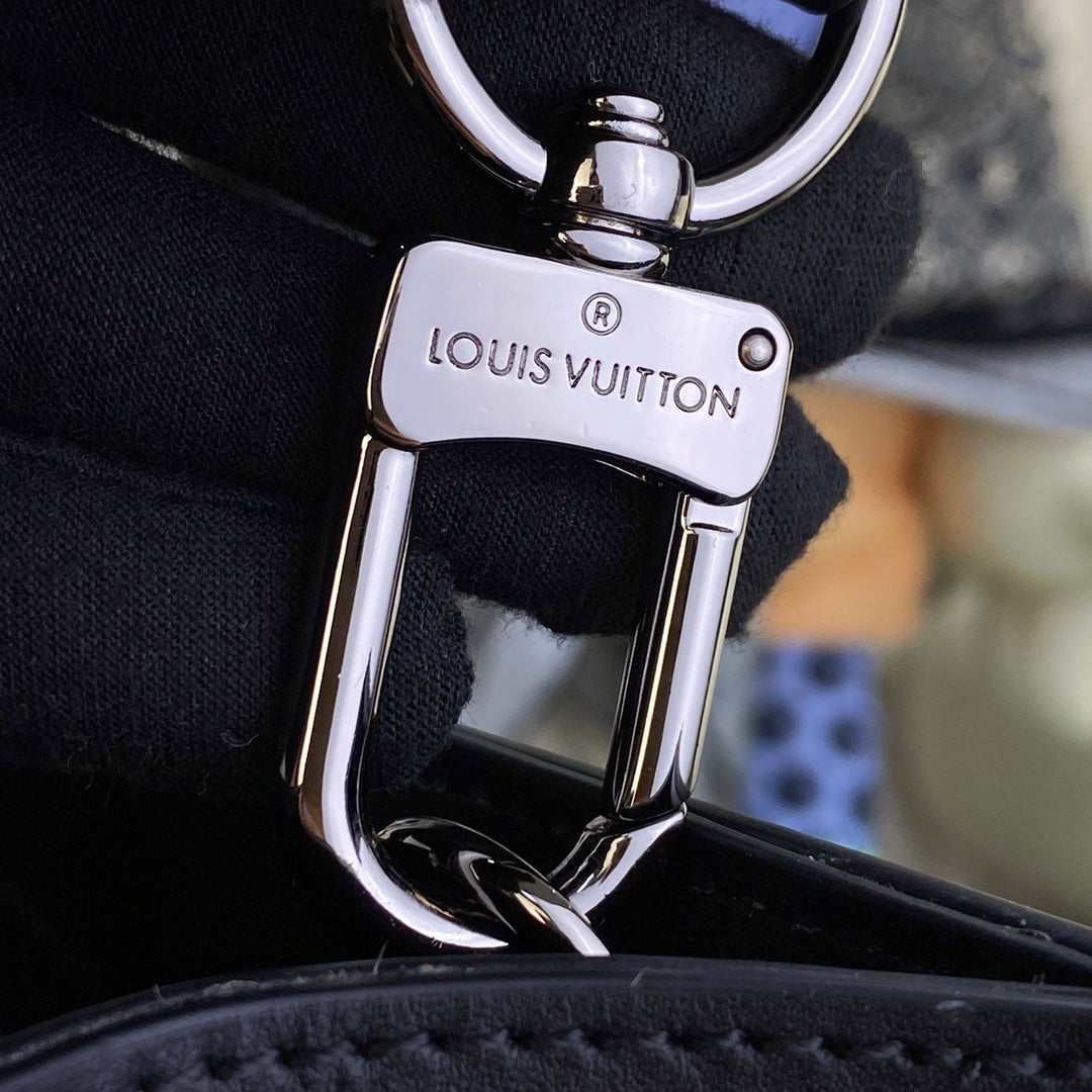 LV M46452 Louis Vuitton Sac Plat Bag Monogram Eclipse coated canvas | lv m46452 louis vuitton sac plat bag monogram eclipse coated canvas 7 lv m46452 louis vuitton sac plat bag monogram eclipse coated canvas 7