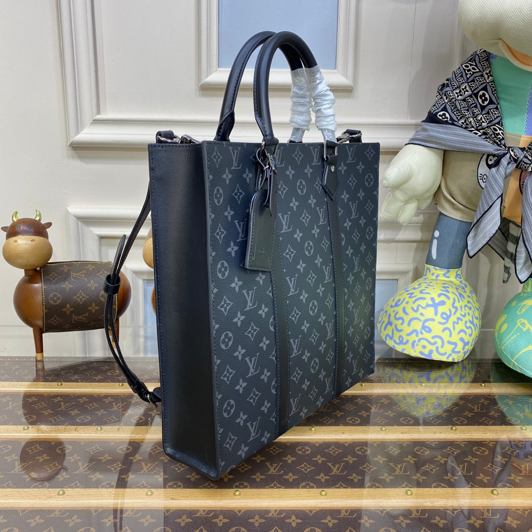 LV M46452 Louis Vuitton Sac Plat Bag Monogram Eclipse coated canvas | lv m46452 louis vuitton sac plat bag monogram eclipse coated canvas 9 lv m46452 louis vuitton sac plat bag monogram eclipse coated canvas 9